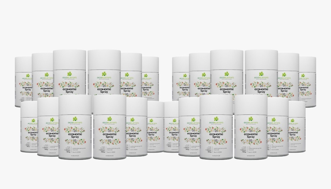 24x 250ml EcoHome Spray: Insektenspray, Insektenabwehr gegen Fliegen, Mücken, Bremsen