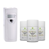 Set professionale Ecobusters EcoHome: spruzzatore automatico + 3 spray EcoHome da 250 ml + Varta High Energy Mono D 1.5V (2 pz.)