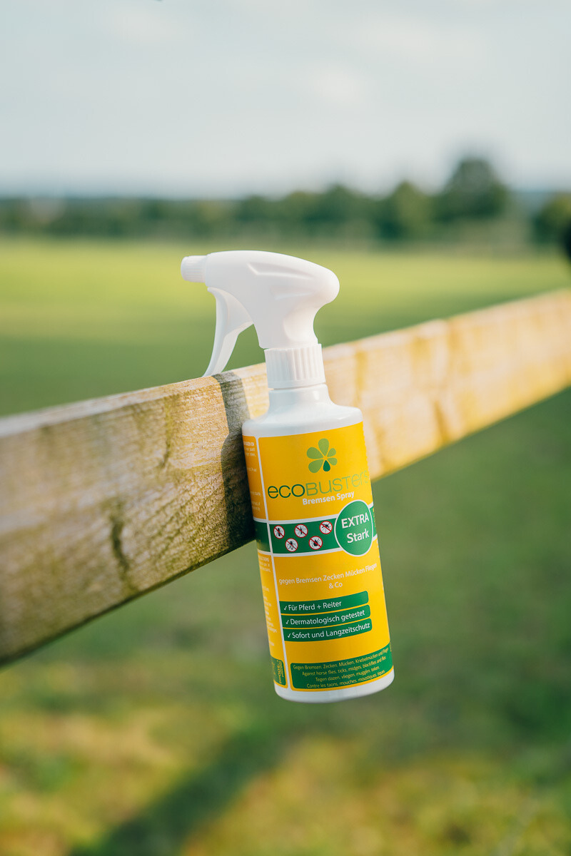 500ml BremsenStop Intense Spray für Pferd u. Reiter zum Schutz vor Bremsen, Zecken, Mücken und Fliegen