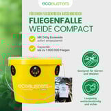 SET XL: Trampa moscas + poste de hierro + 240g atrayente