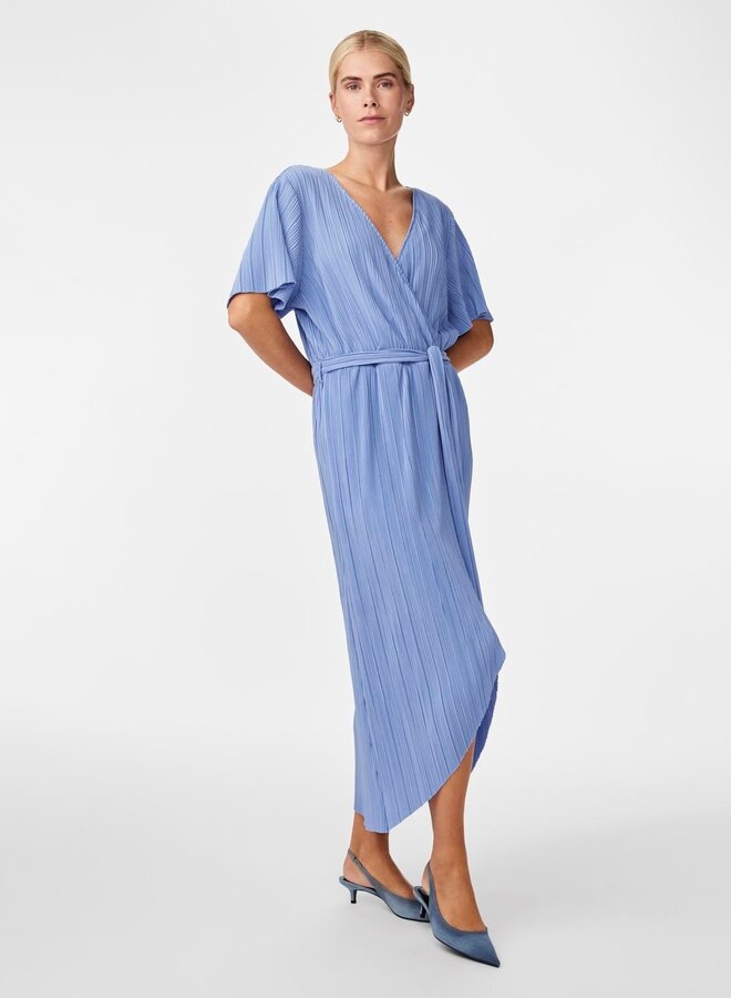 YASLUMA LONG WRAP DRESS