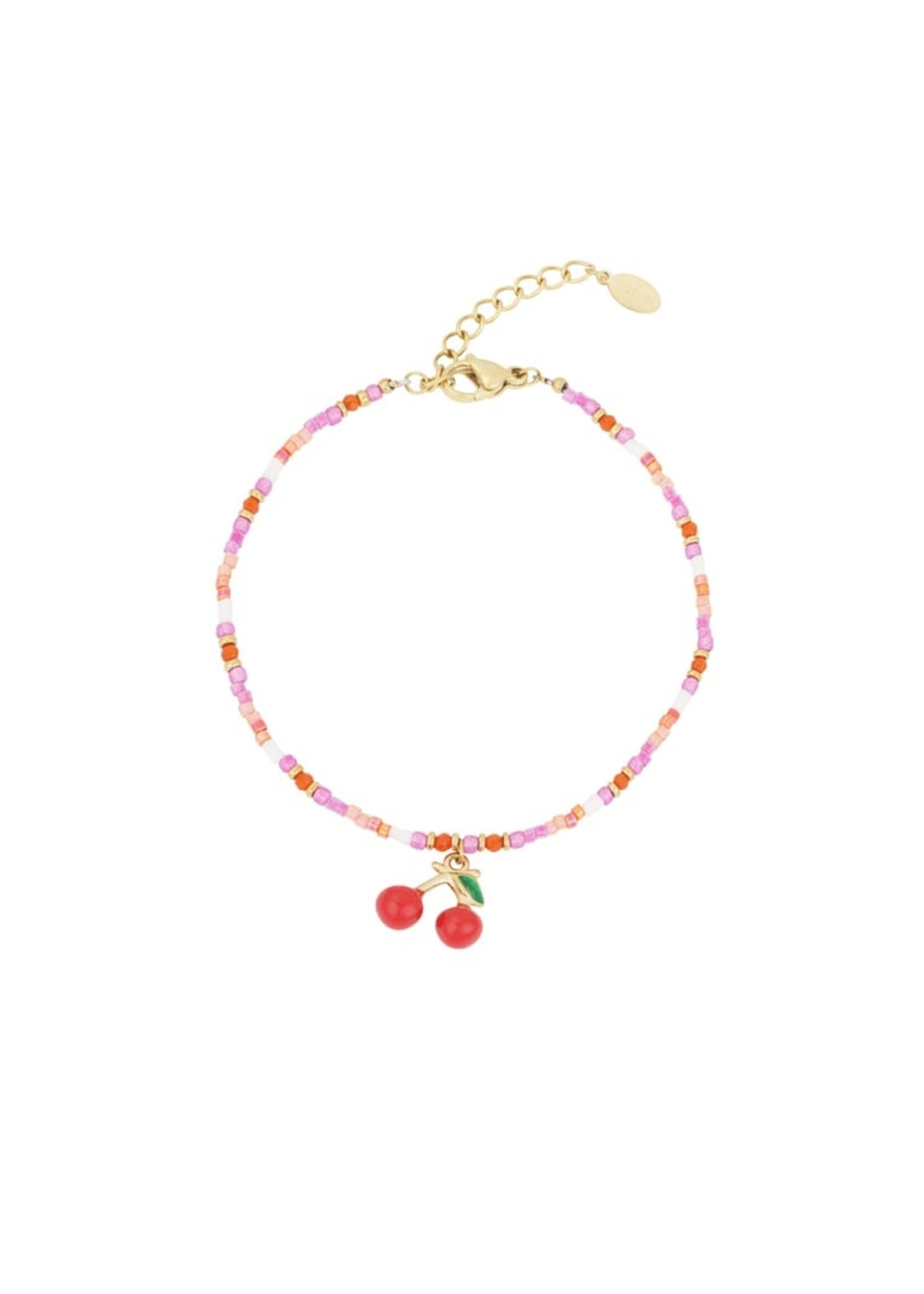 Bracelet cherry moment - Pink multi