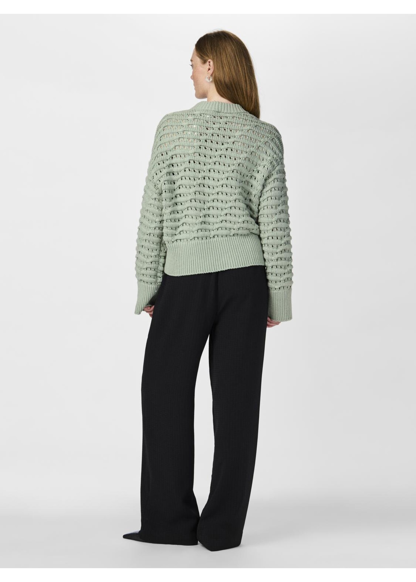 YASICCO LS KNIT PULLOVER S.