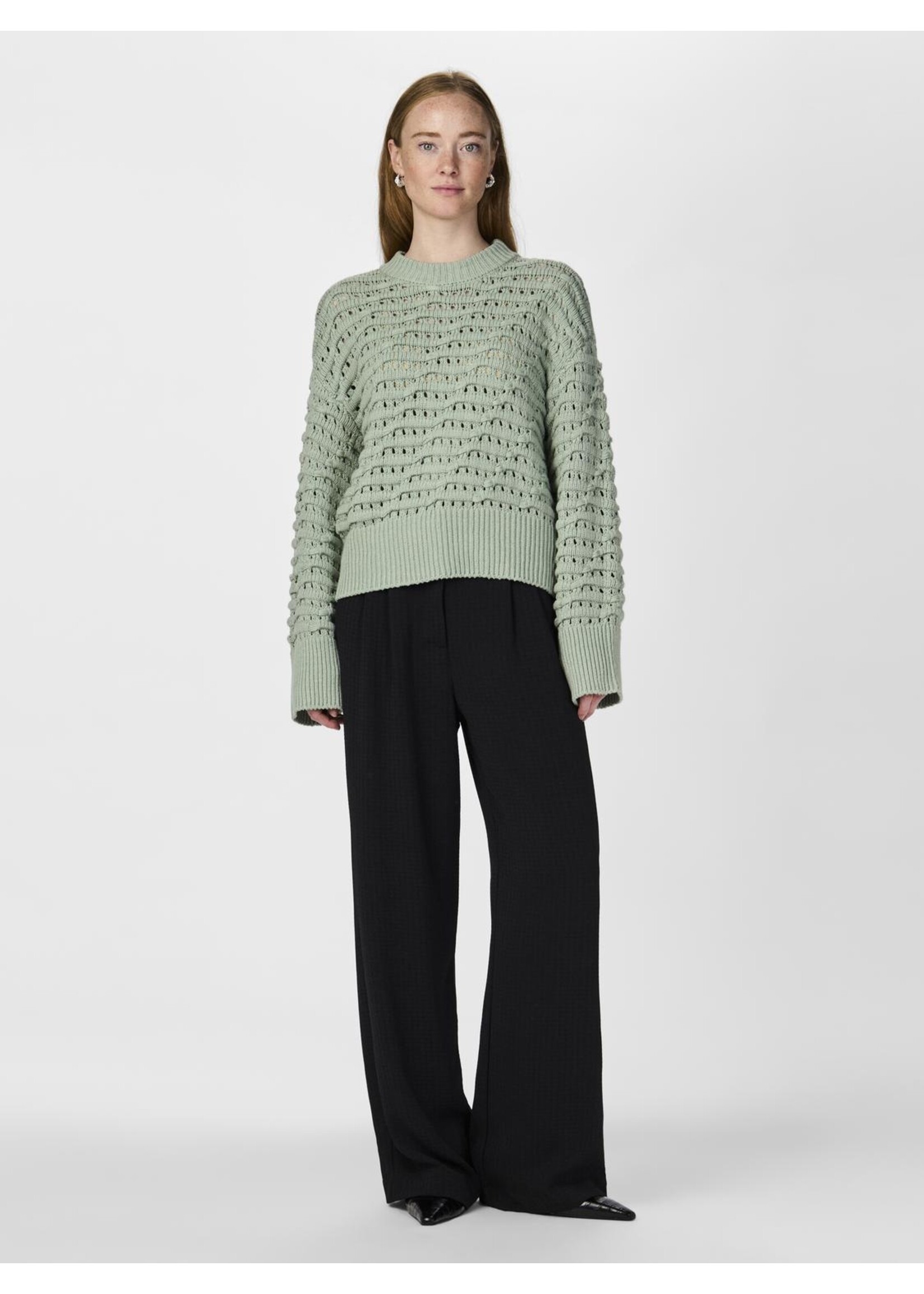 YASICCO LS KNIT PULLOVER S.