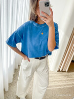 WASHED JUMPER SHORT SLEEVE