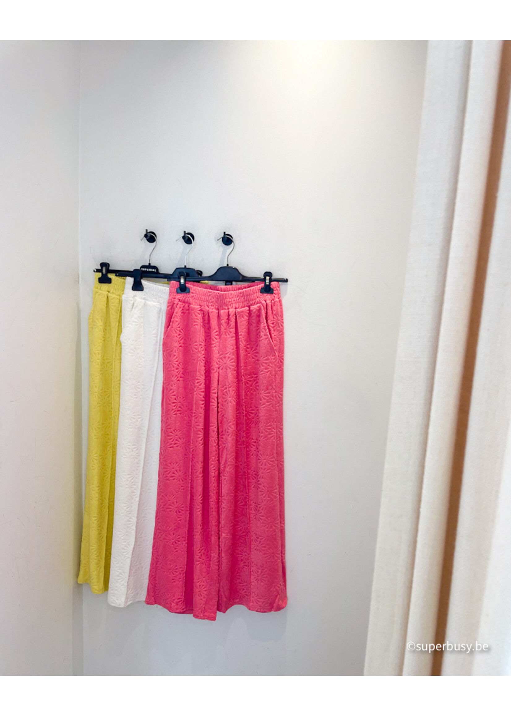 FLOWER BEACH SET PANTS