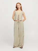 JXBREEZE FLORA SUMMER MW PANTS PINSTRIPE