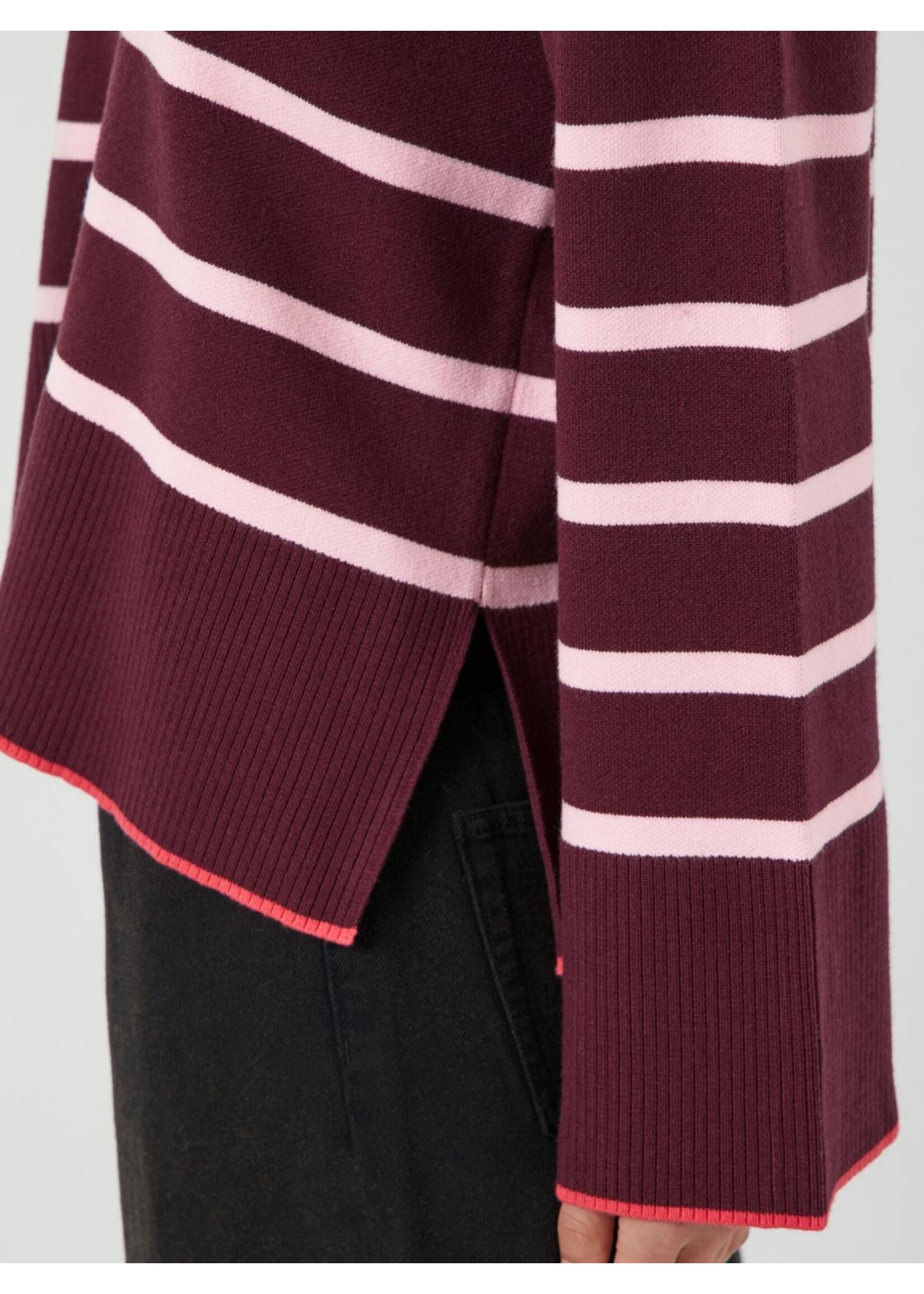 YASELMA LS KNIT PULLOVER NOOS