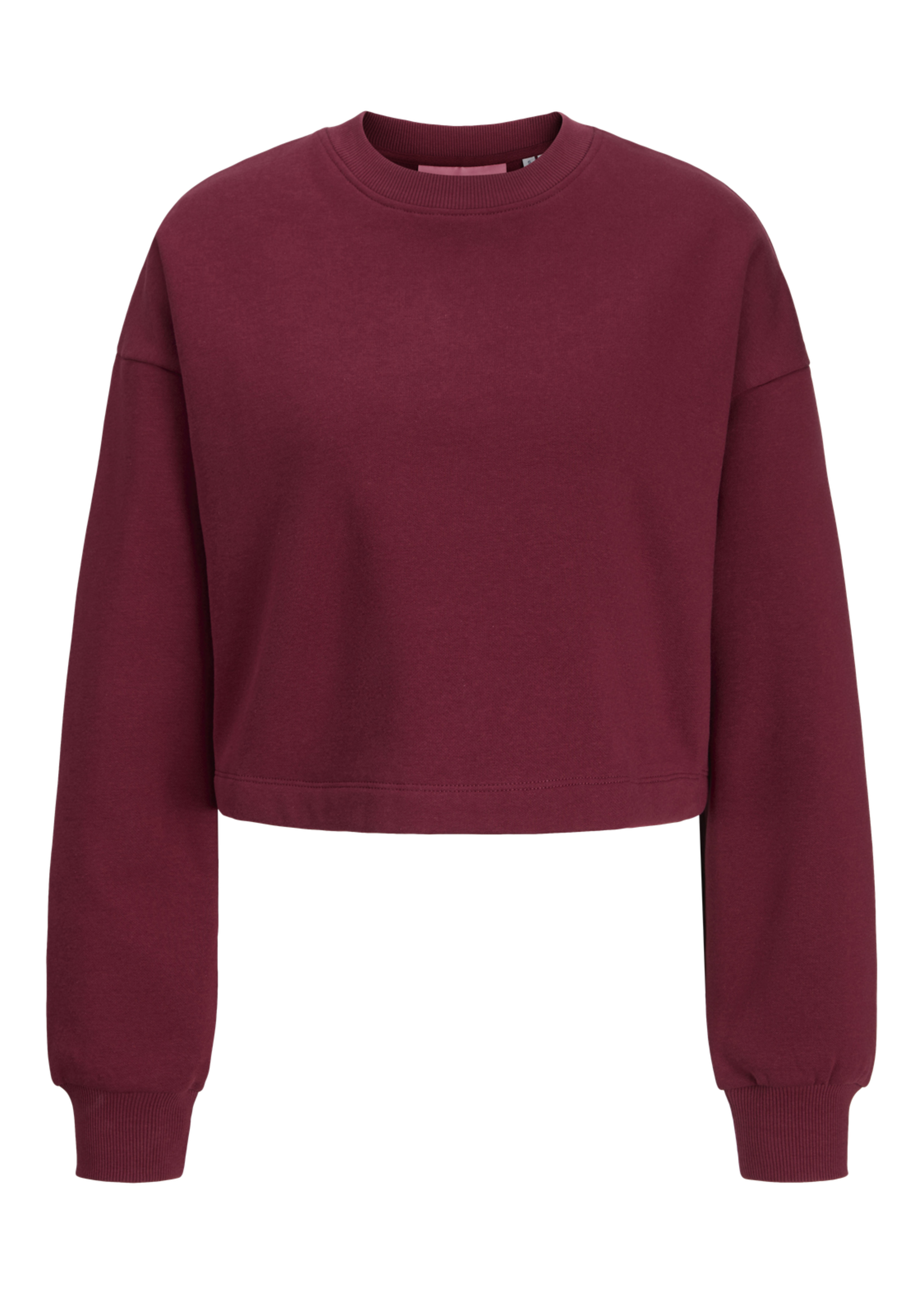 JXALLY CROPPED RLX LS CREW SWT