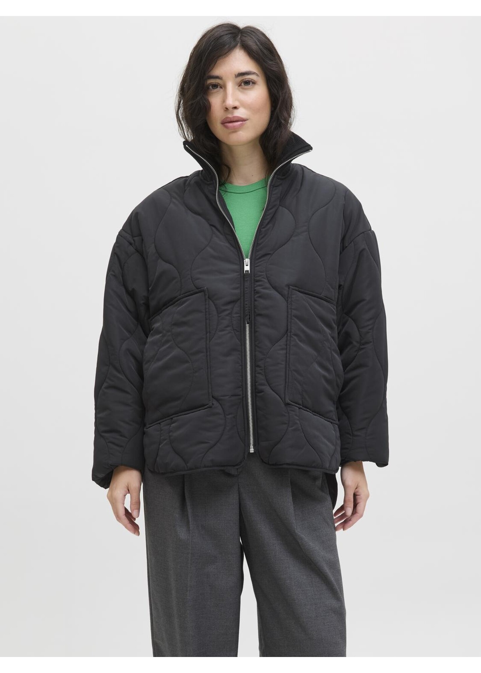 JXSIENNA QUILTED HOOD JACKET OTW SN