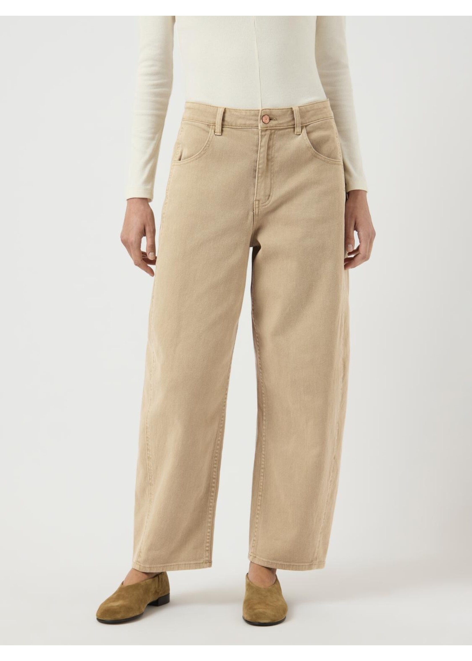 YASLUA HW BARREL ANKEL JEANS EX