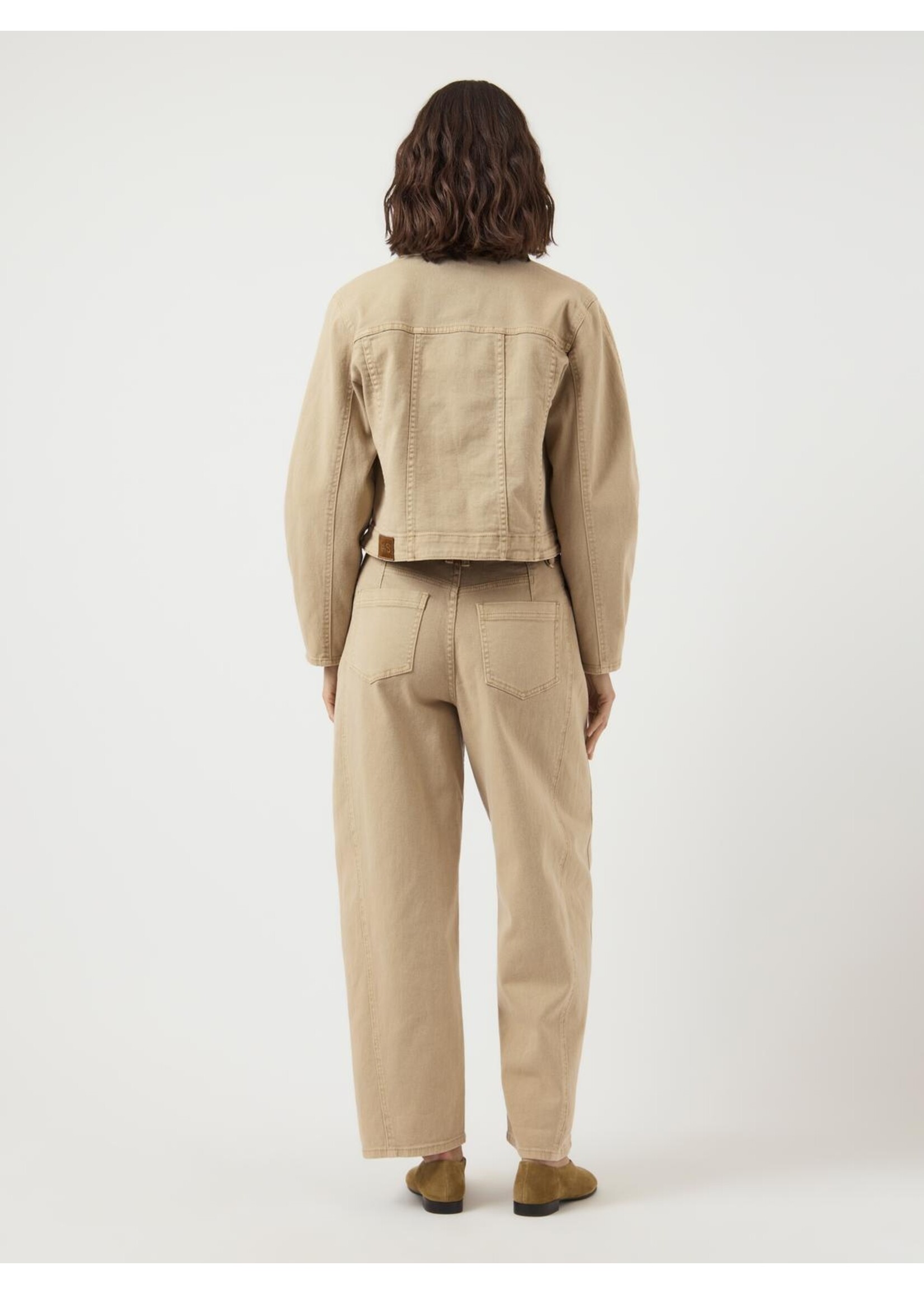 YASLUA HW BARREL ANKEL JEANS EX