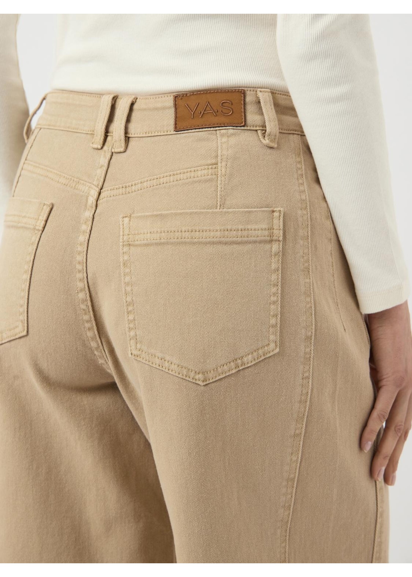 YASLUA HW BARREL ANKEL JEANS EX