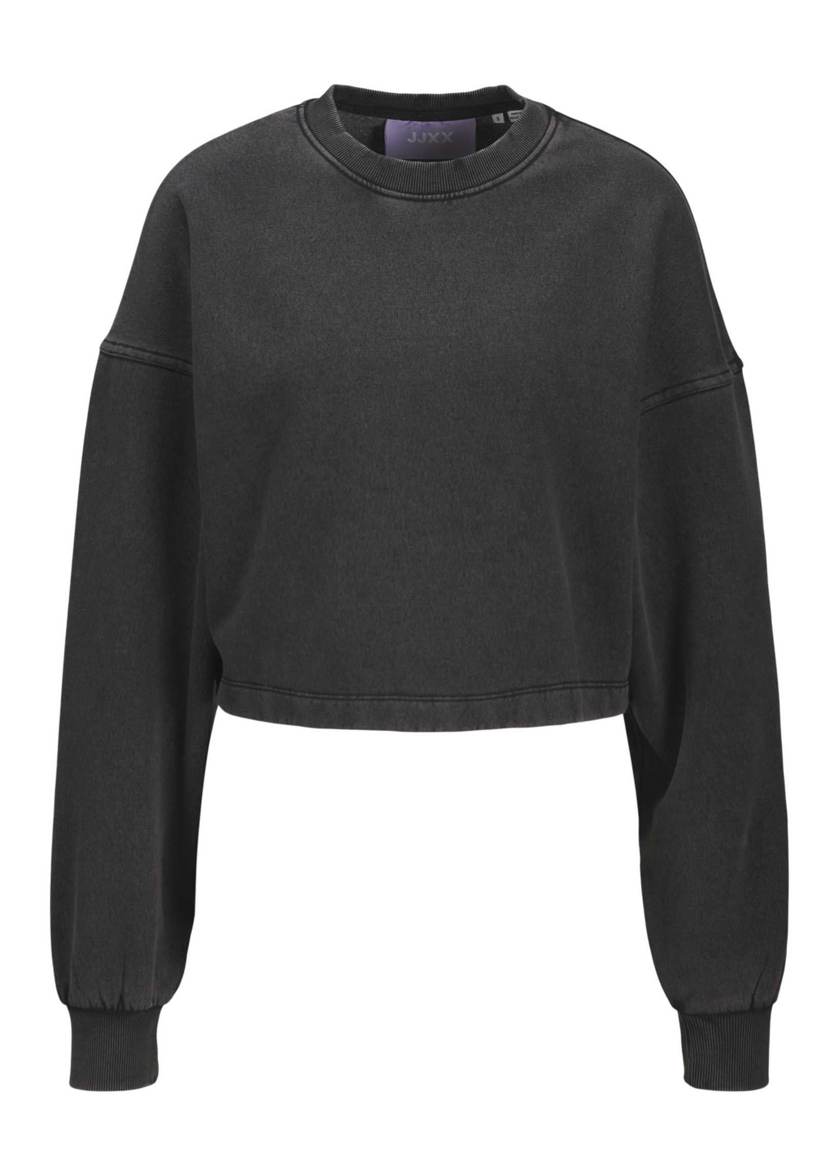 JXATHENA WASH LS CROPPED CREWNECK SWT