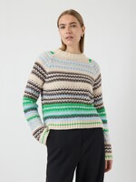 YASBIBI LS KNIT PULLOVER S