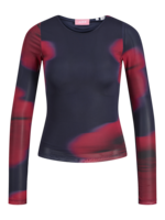 JXMELIA LS MESH TOP WVN SN