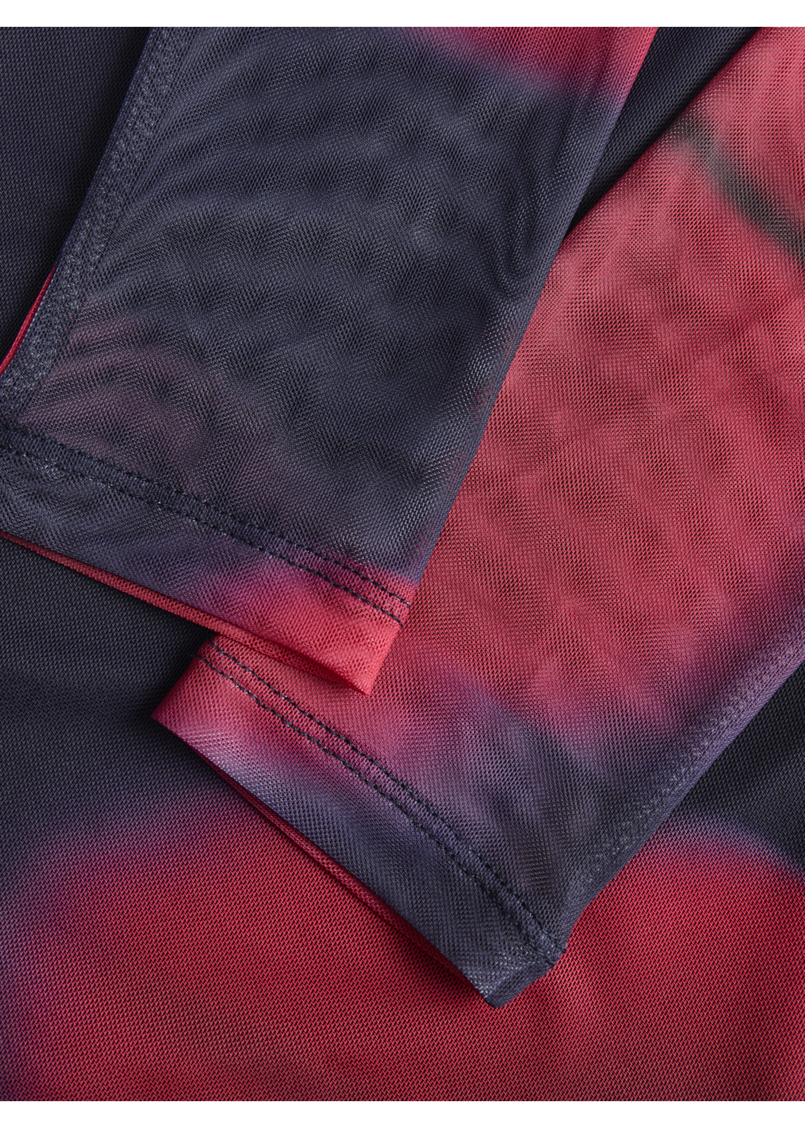 JXMELIA LS MESH TOP WVN SN