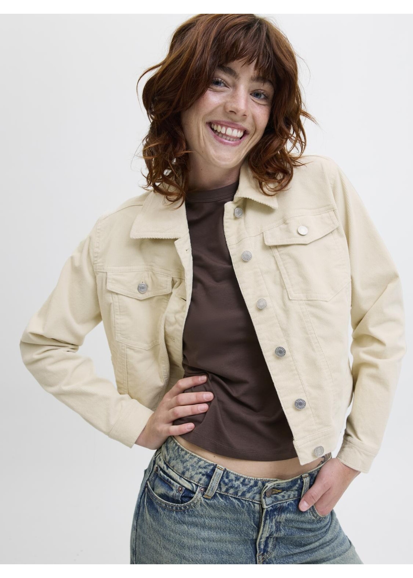 JXGELLY ALYS CORD JACKET PNT.