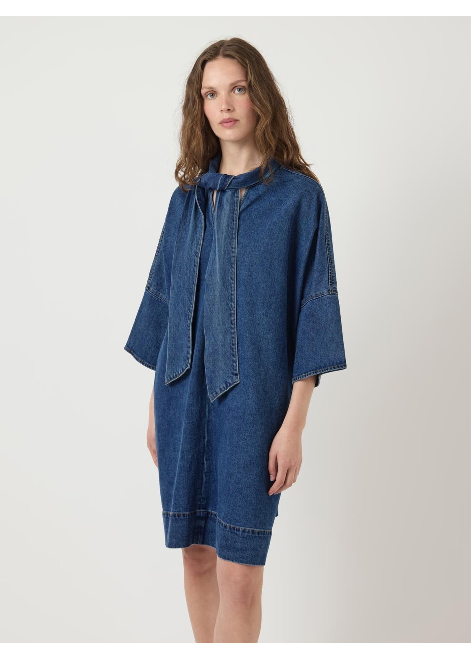 YASLIRA 3/4 DENIM DRESS