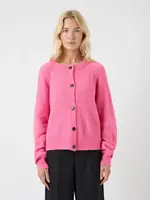 YASJOHI LS WOOL KNIT CARDIGAN