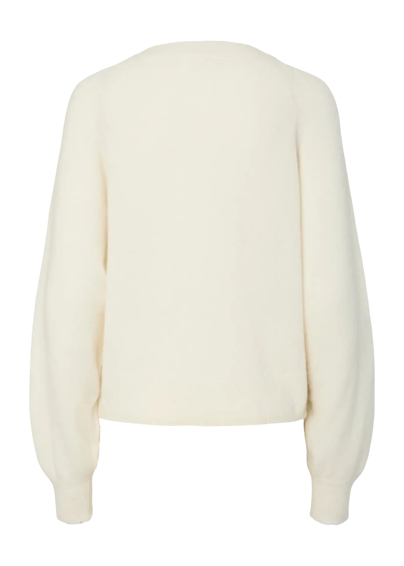 YASJOHI LS WOOL KNIT CARDIGAN S..