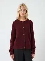 YASJOHI LS WOOL KNIT CARDIGAN S.