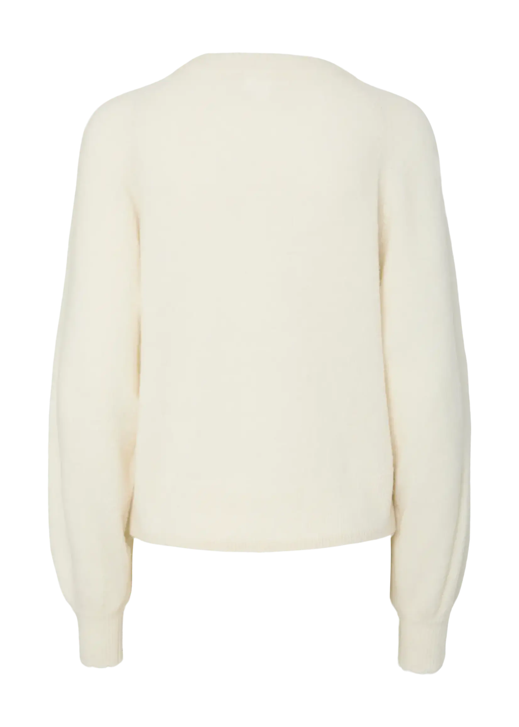 YASJOHI LS WOOL KNIT PULLOVER S..