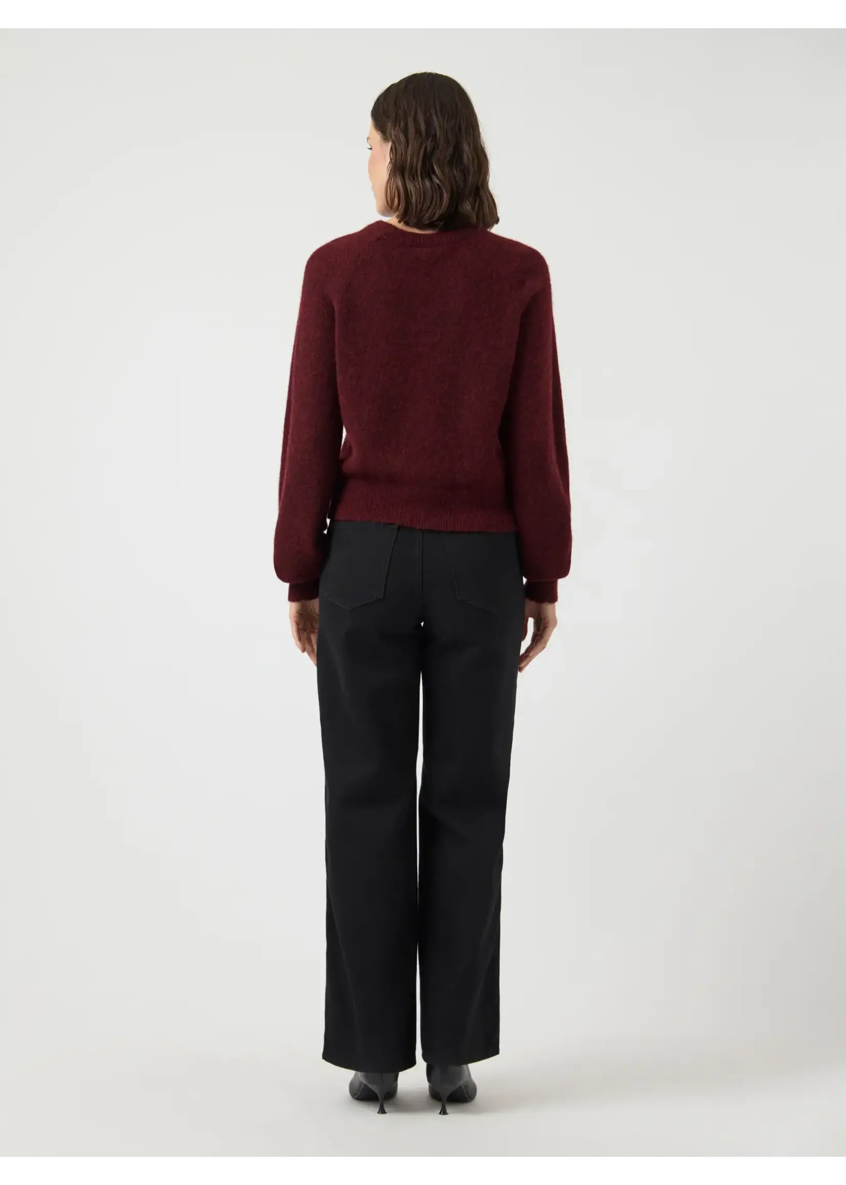 YASJOHI LS WOOL KNIT PULLOVER S.