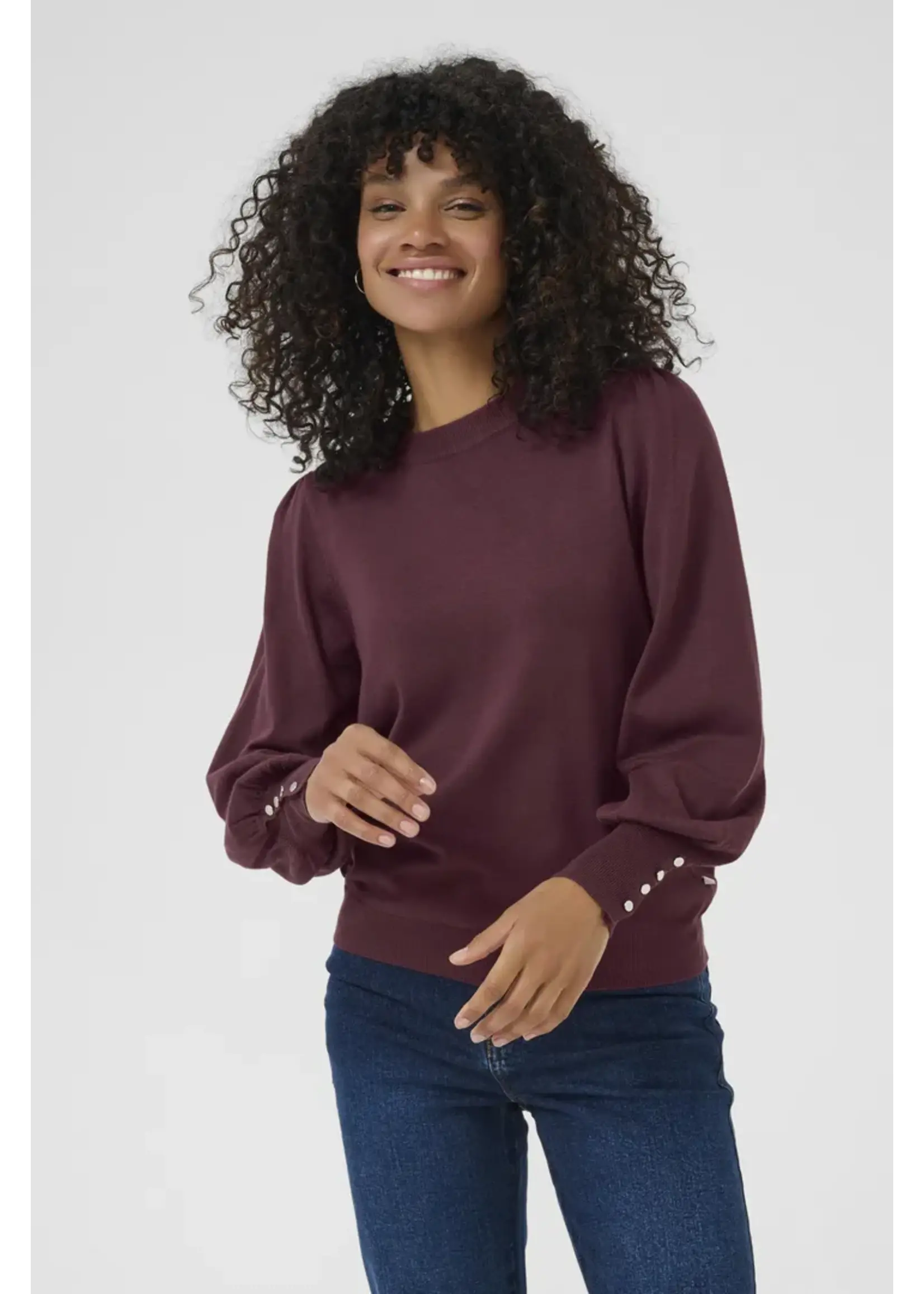 KAIizza KNIT PULLOVER BUTTONS
