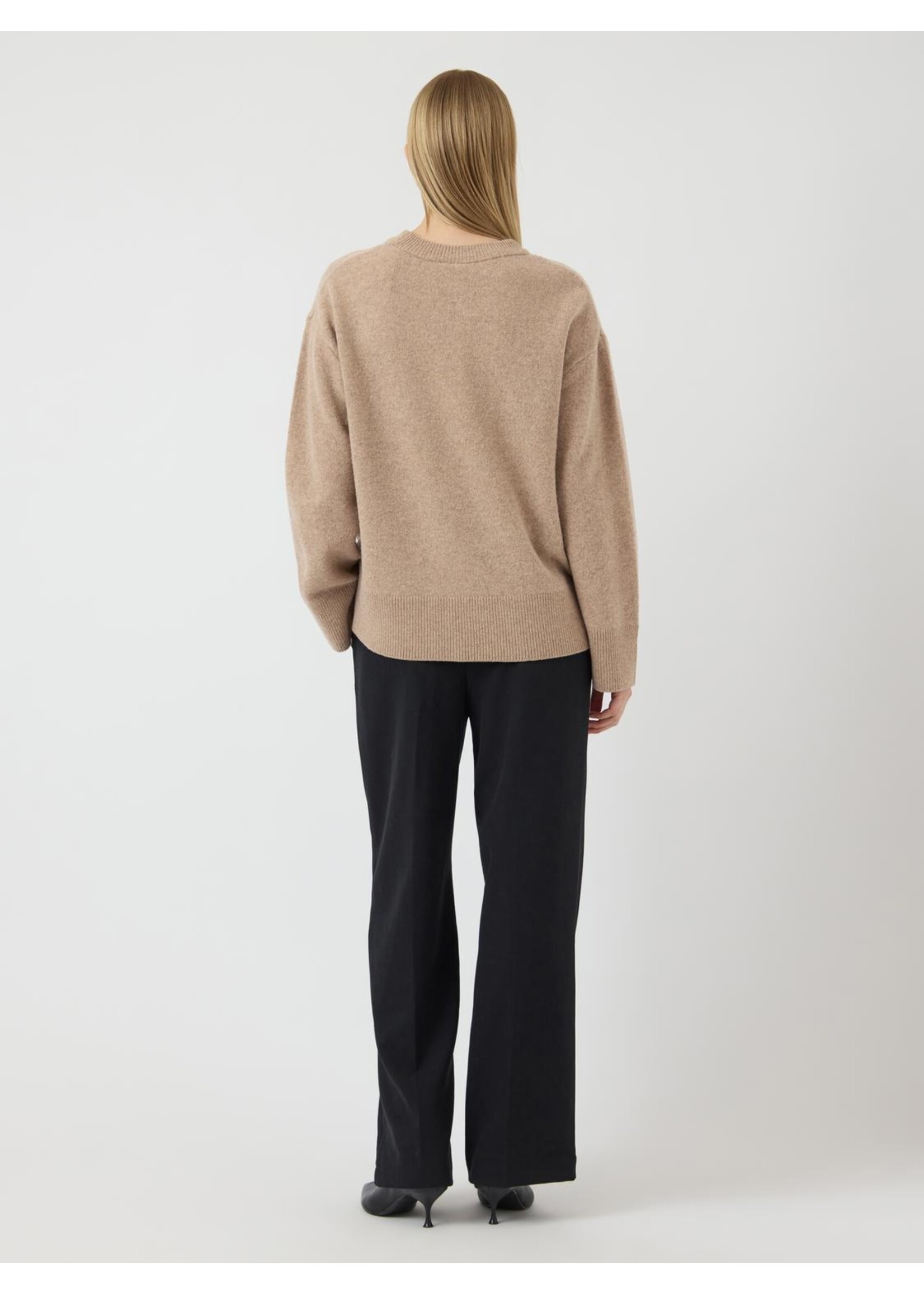 YASNOLA WOOL LS KNIT PULLOVER