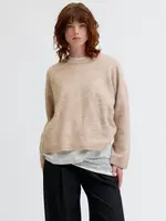 JXMATHILDA WOOL BLEND CREW NECK KNIT .
