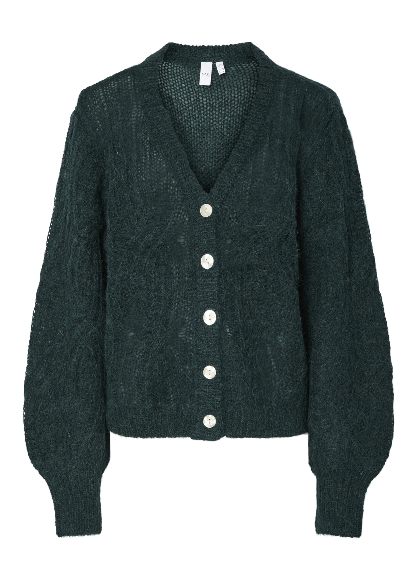 YASZUMA LS WOOL BLEND KNIT CARDIGAN