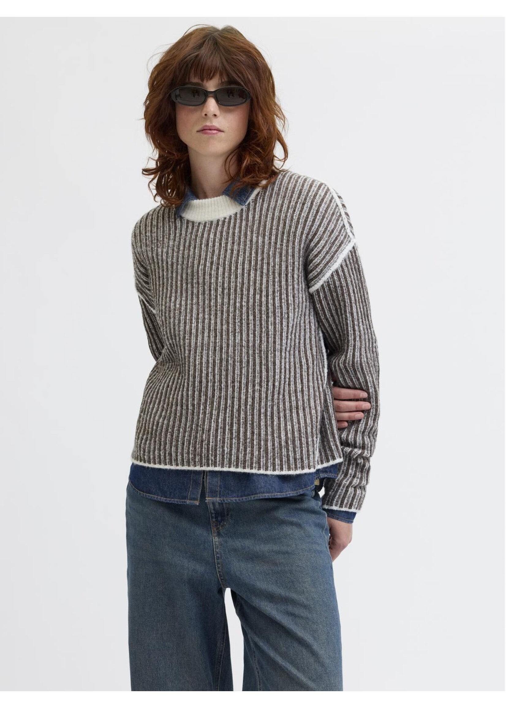 JXMAGHNA CREW NECK KNIT
