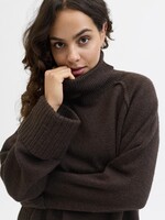 JXELLINORA RAGLAN ROLL NECK KNIT LN
