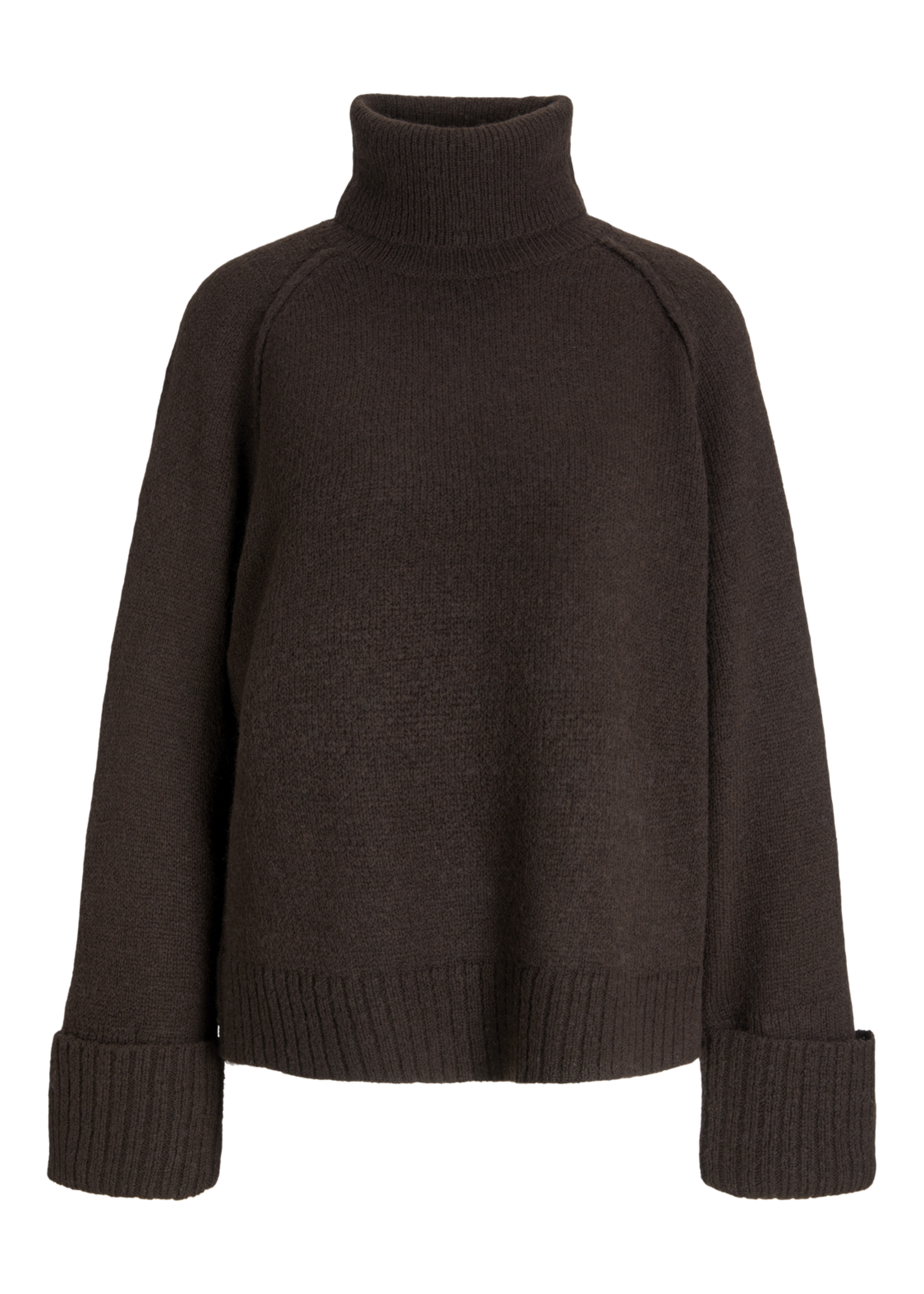JXELLINORA RAGLAN ROLL NECK KNIT LN