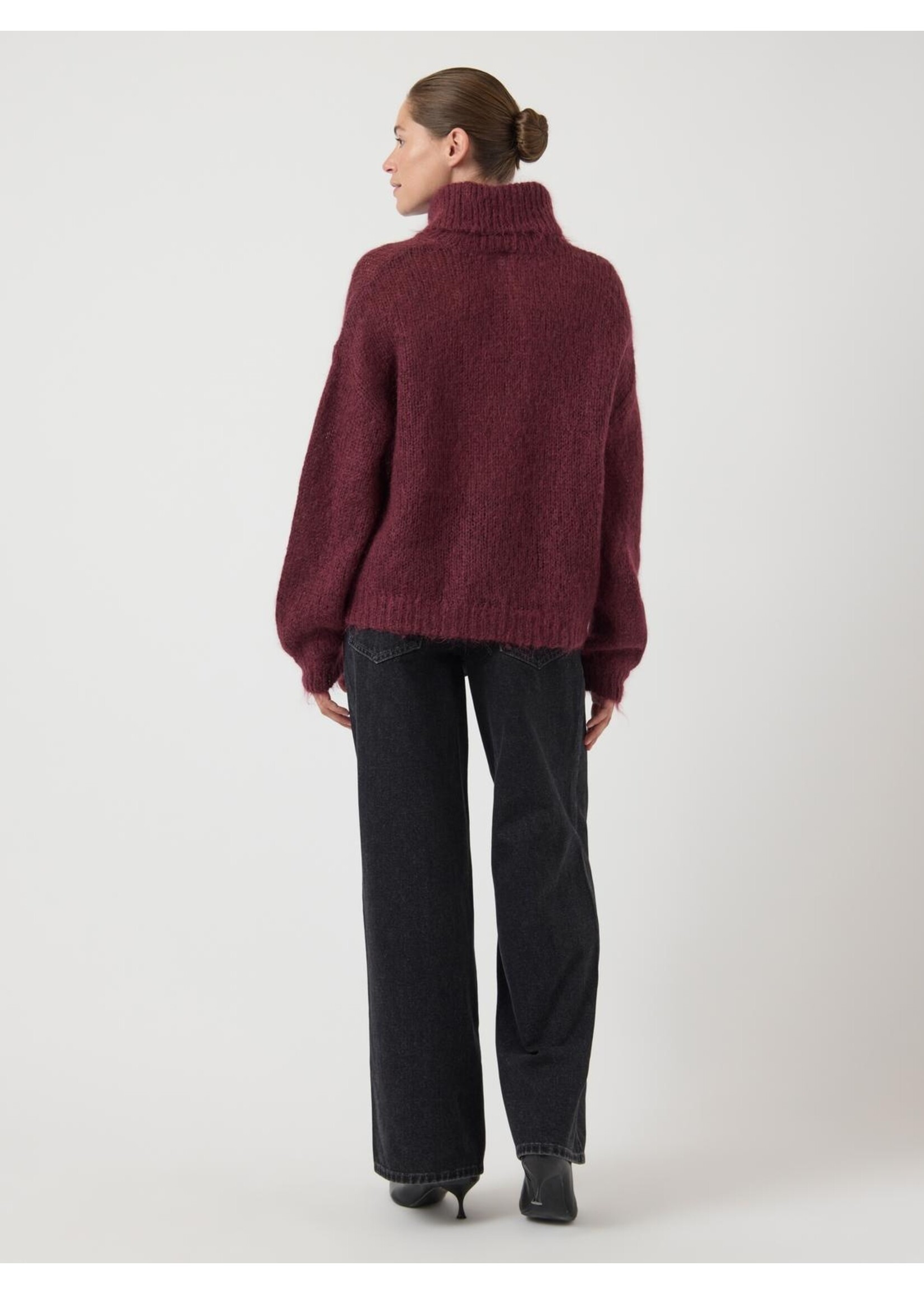 YASLAMBI LS KNIT ROLLNECK PULLOVER S.