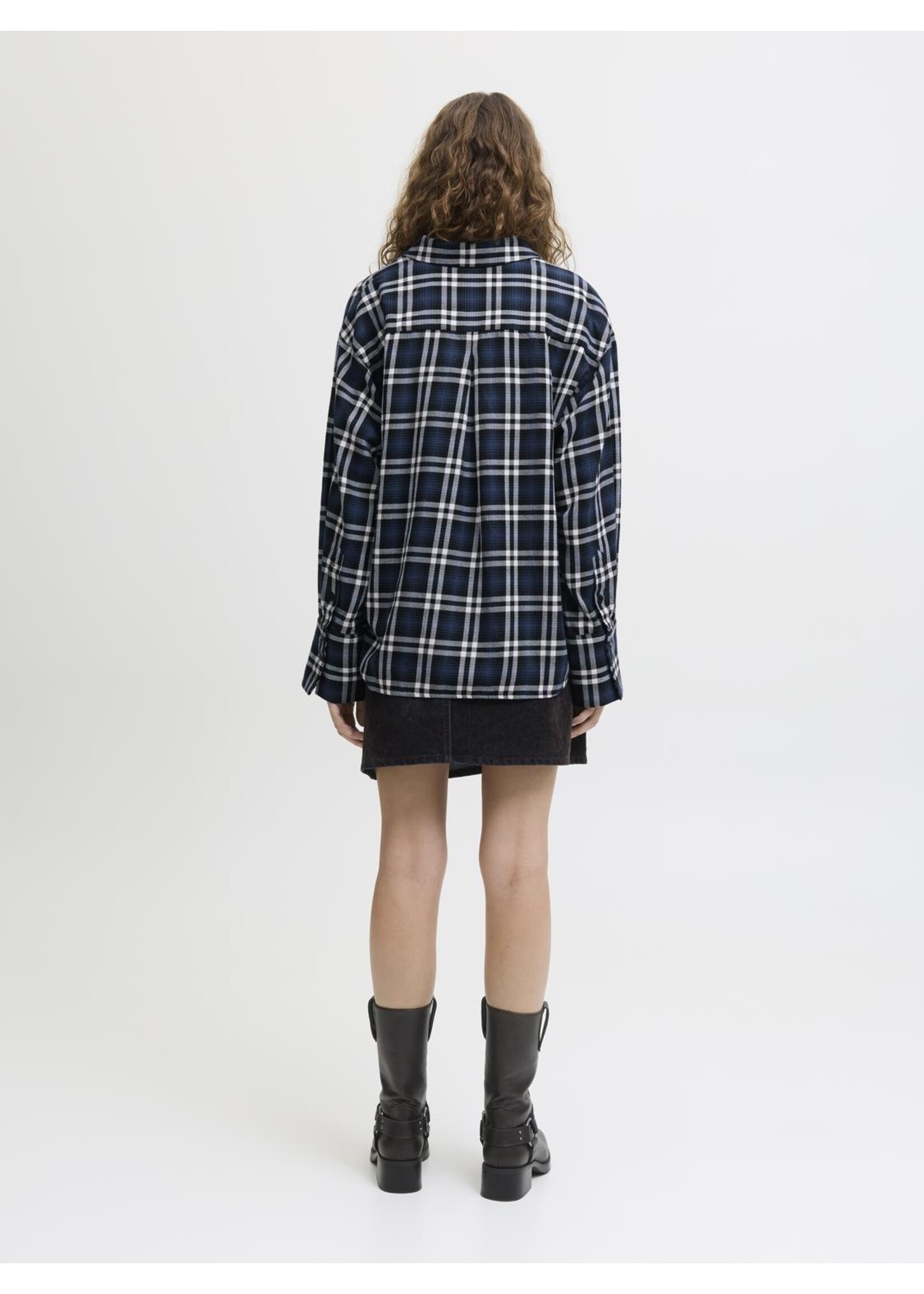 JXHAILEY BELLA FLANNEL LS SHIRT WVN LN