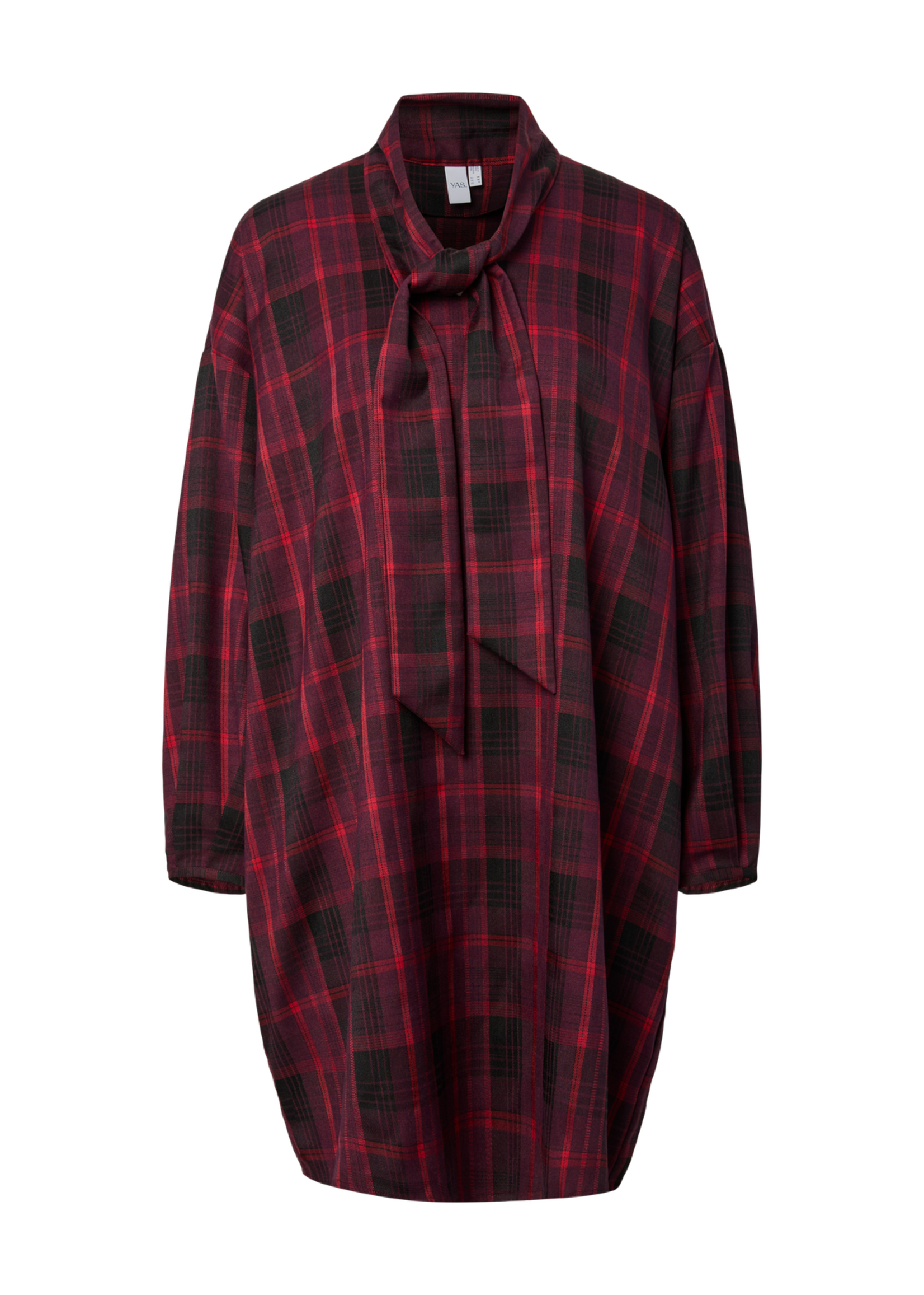 YASEVELINA LS TIE DRESS