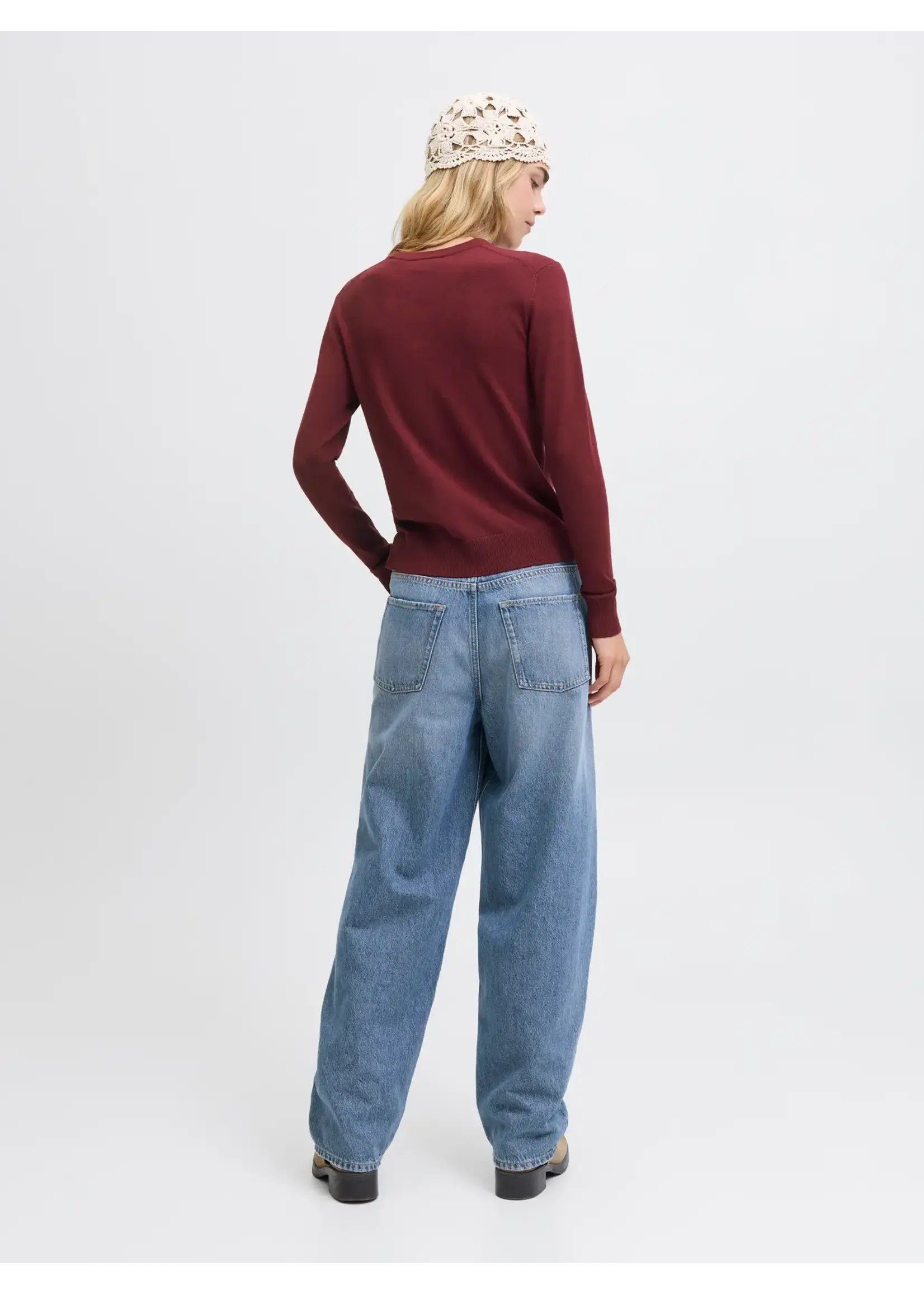 JXCARA COMFY CREW NECK KNIT