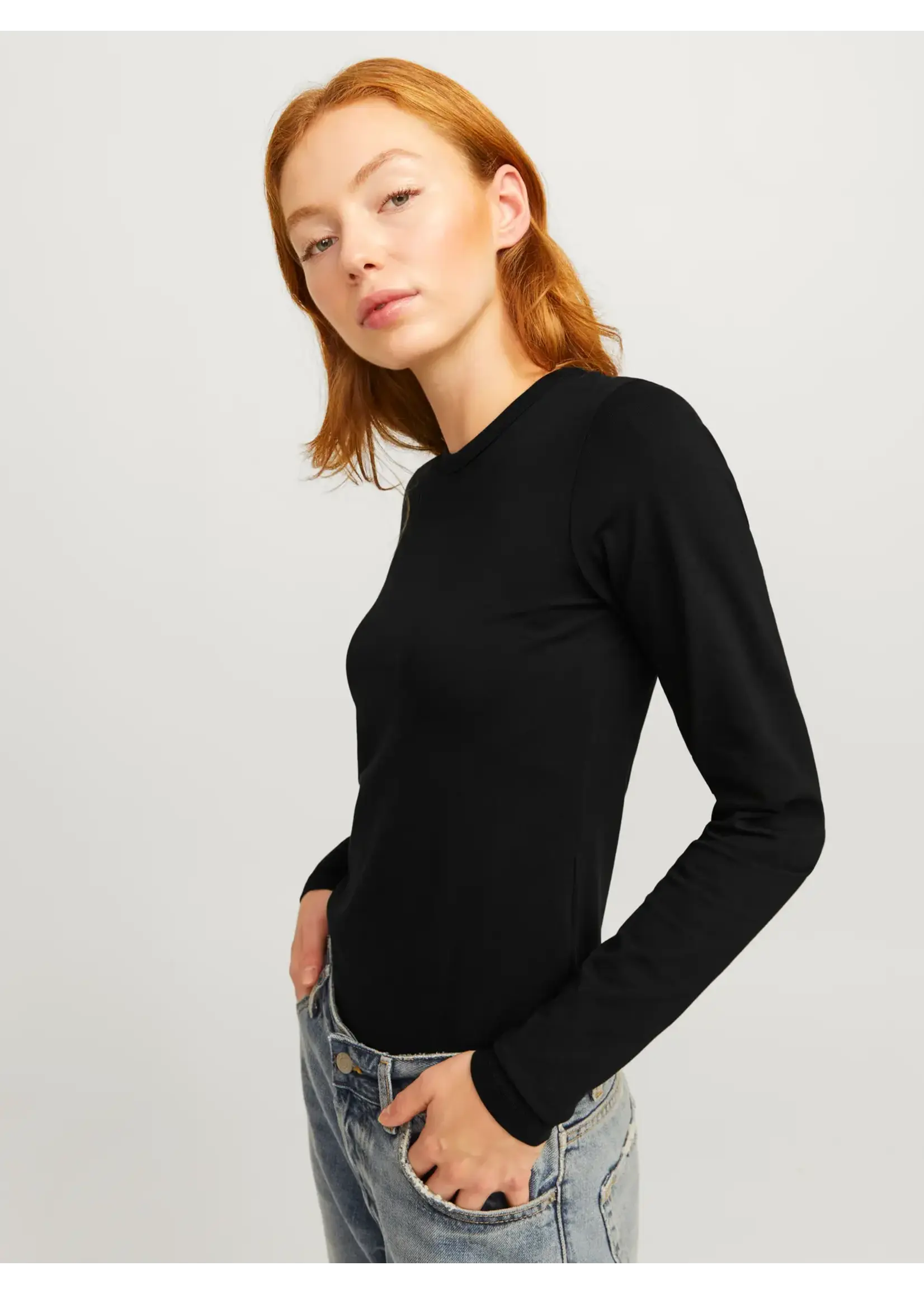 JXCELINE GIGI STR LS SOLID TEE JRS.