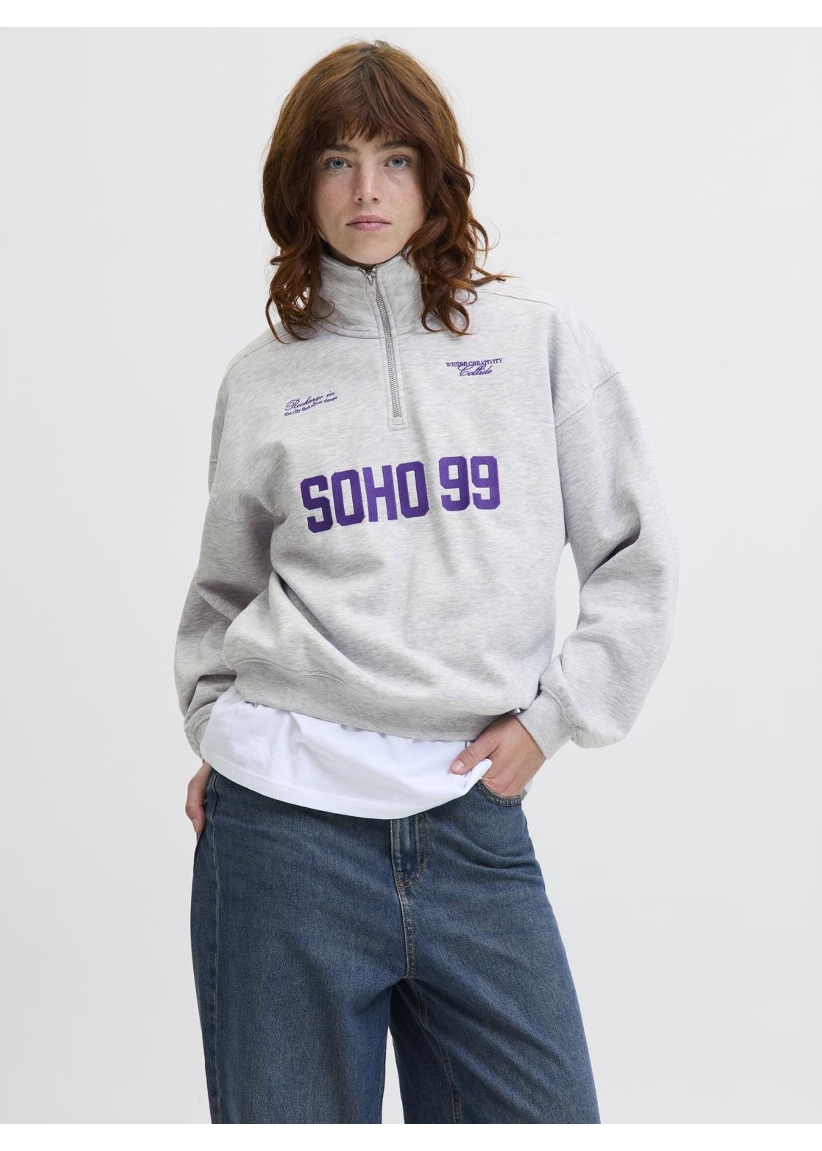 JXJANKA LS HALF ZIP SWEAT SWT