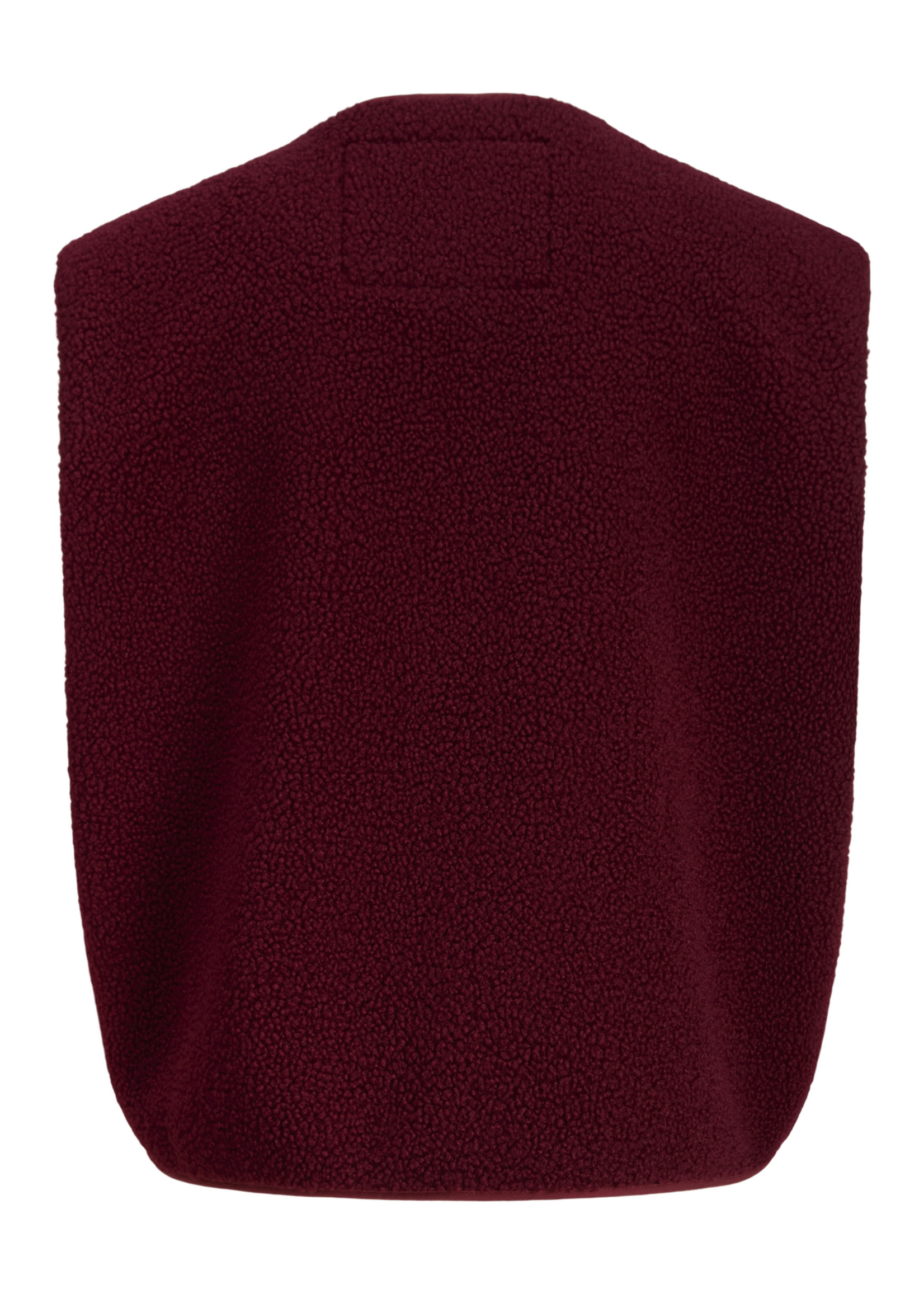 JXVERA TEDDY VEST OTW SN BORDEAUX