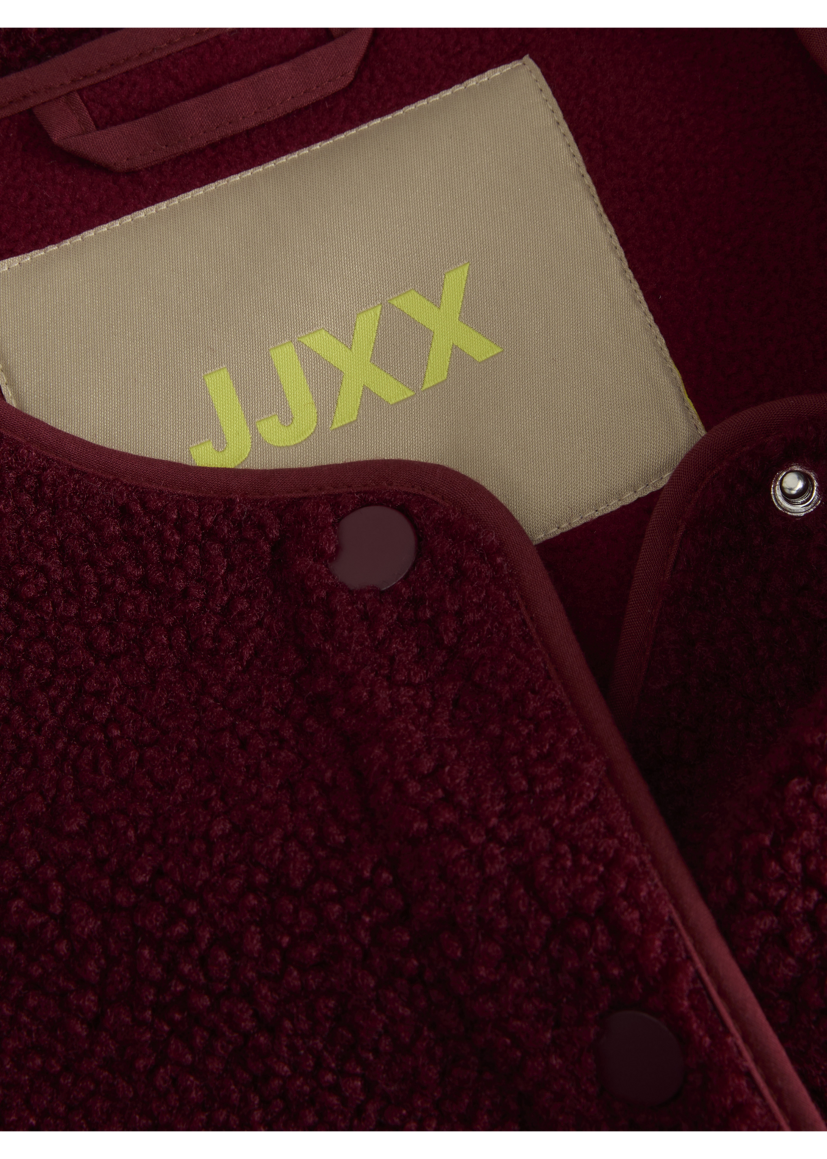 JXVERA TEDDY VEST OTW SN BORDEAUX