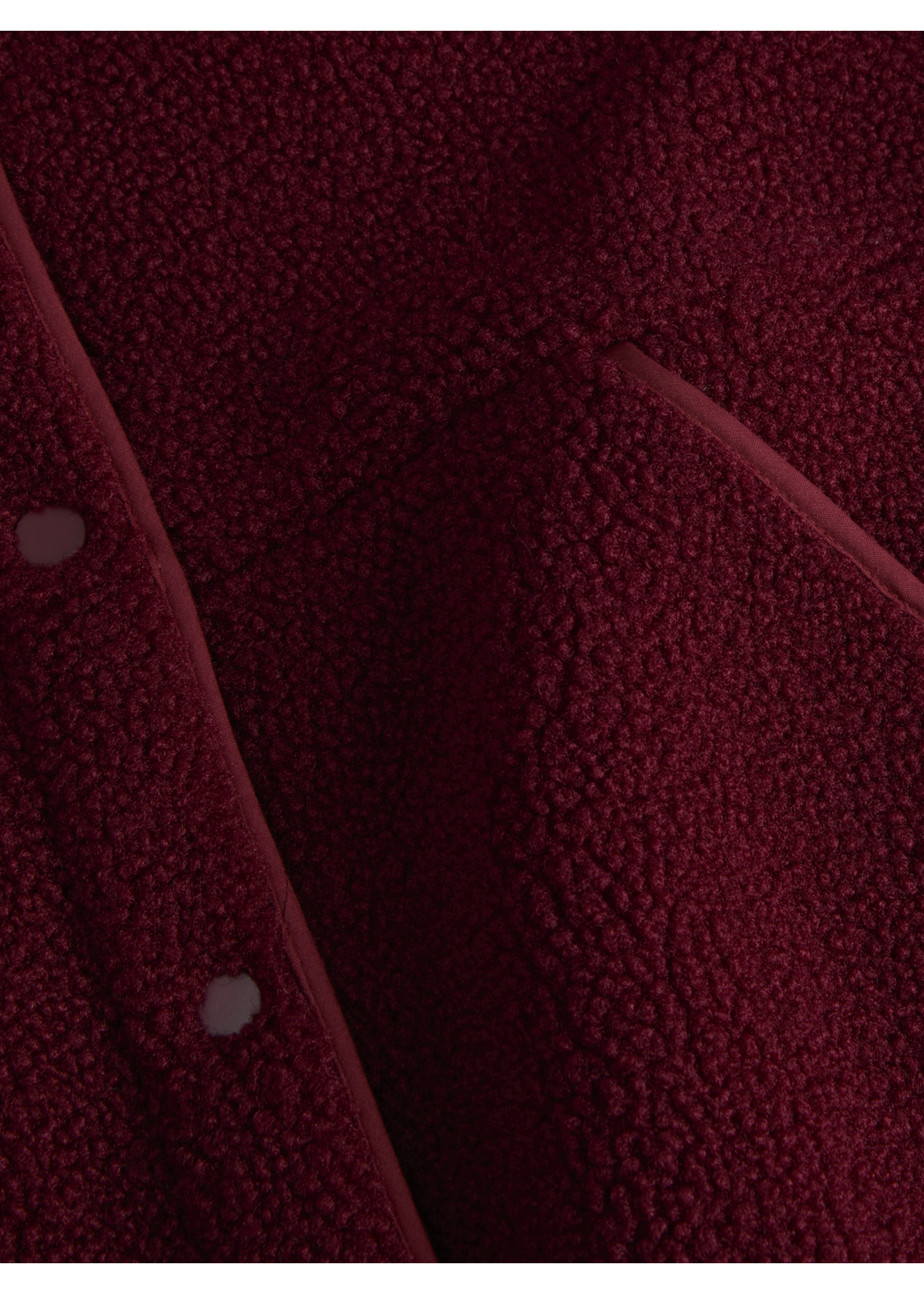 JXVERA TEDDY VEST OTW SN BORDEAUX