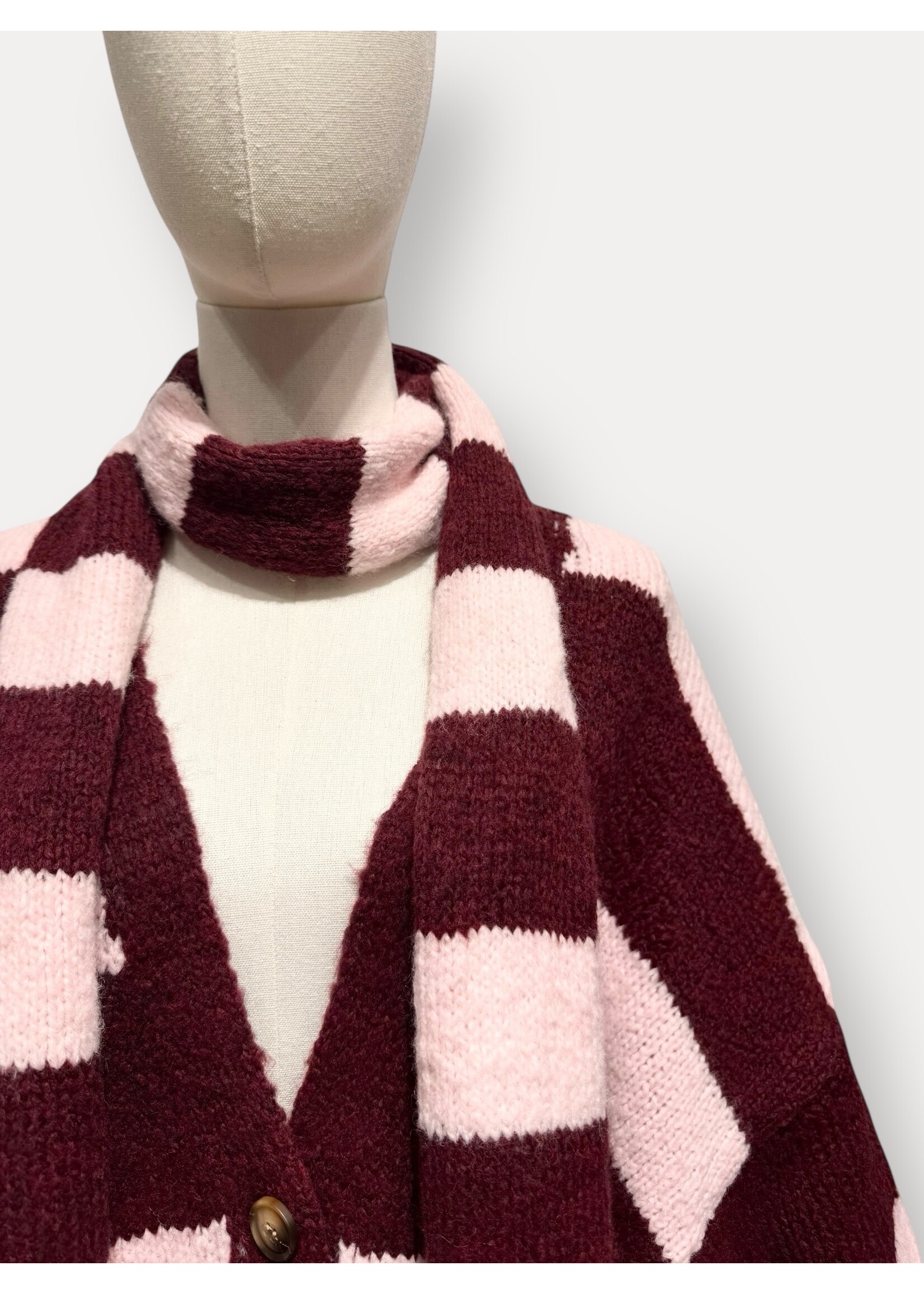 GILET + SCARF MURIEL