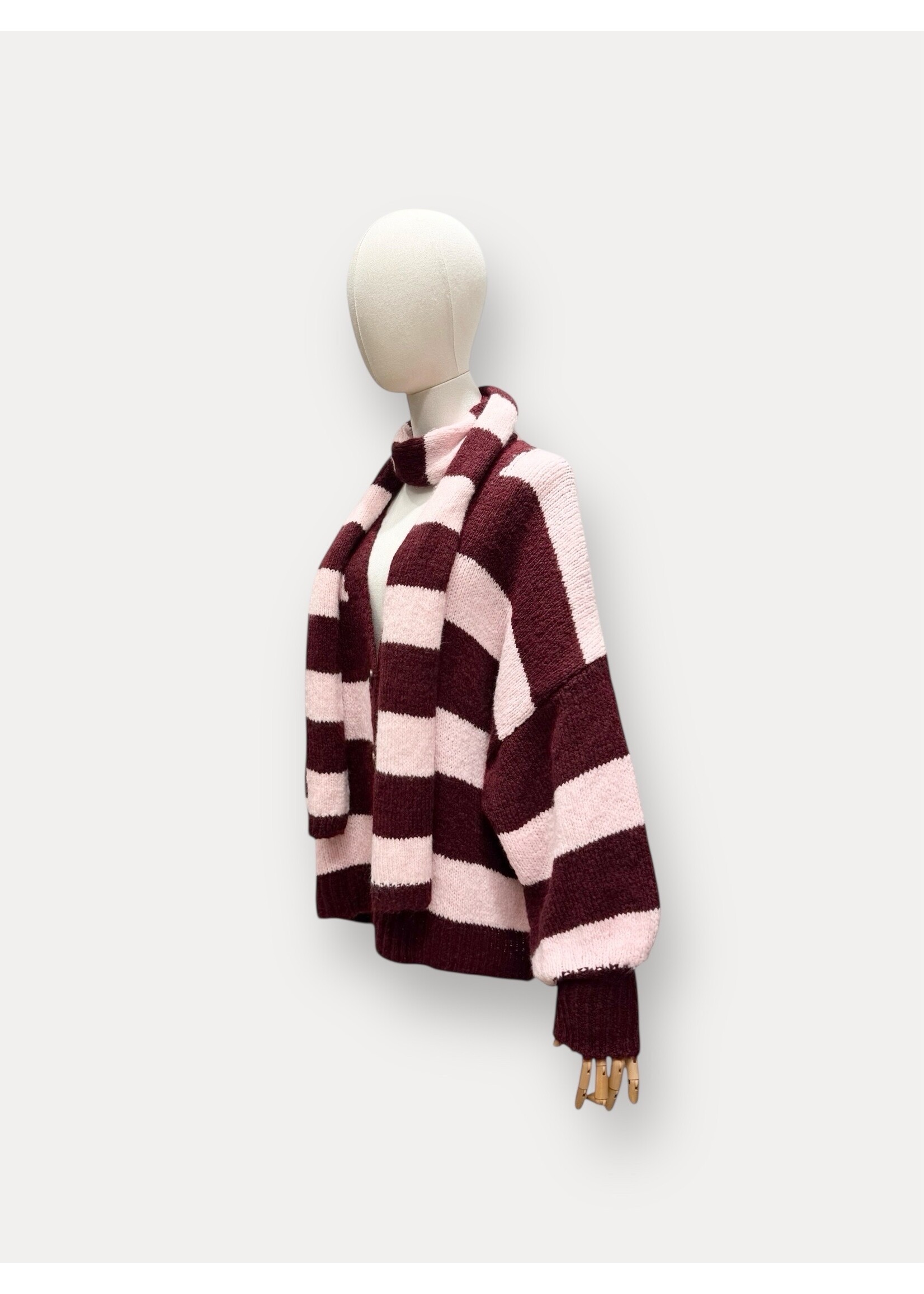 GILET + SCARF MURIEL