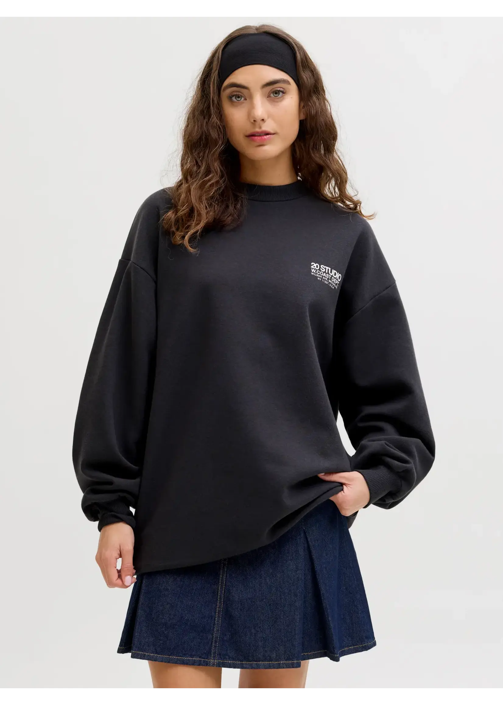 JXSANDRA LS LONG PRINT CREW SWT