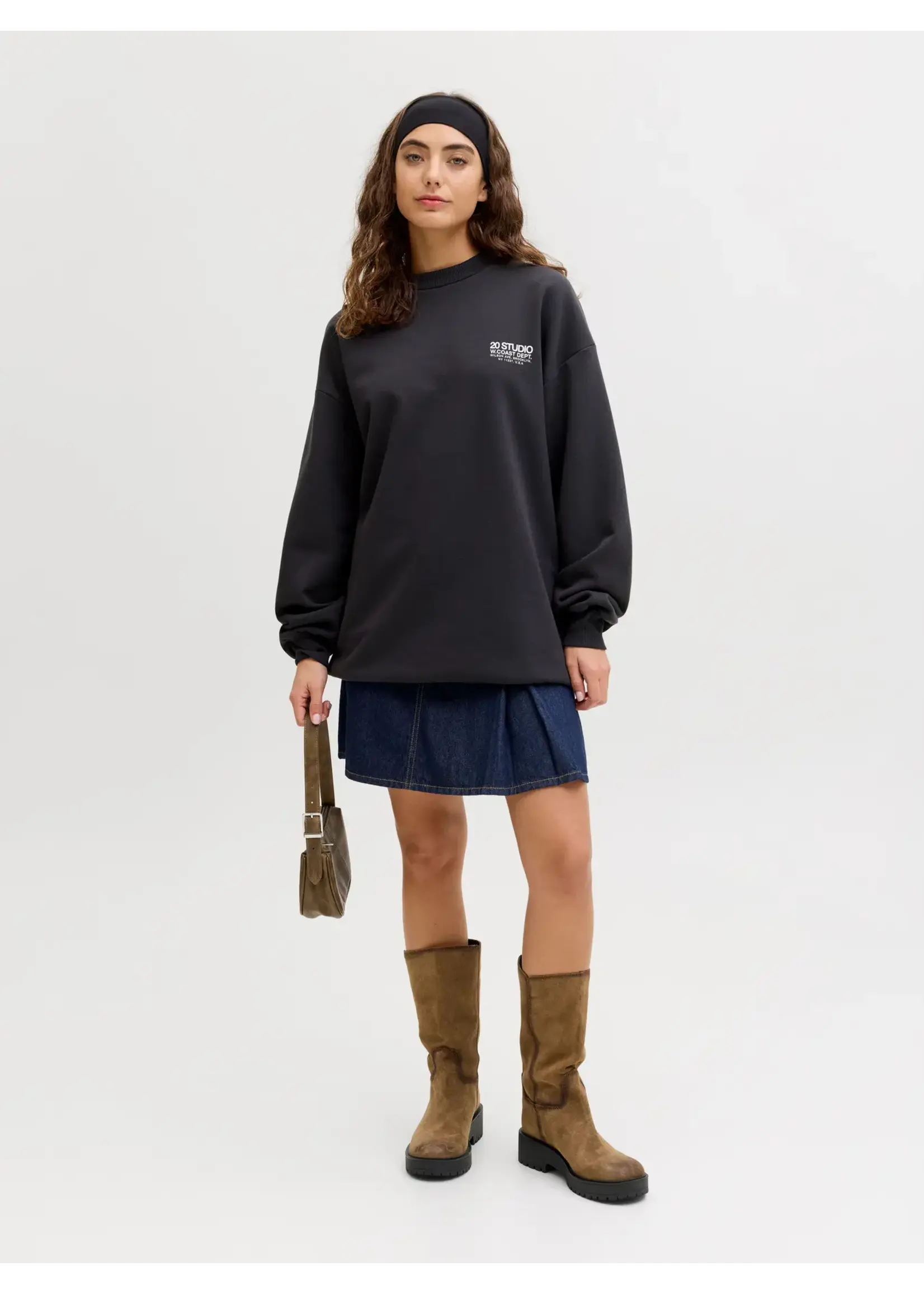 JXSANDRA LS LONG PRINT CREW SWT