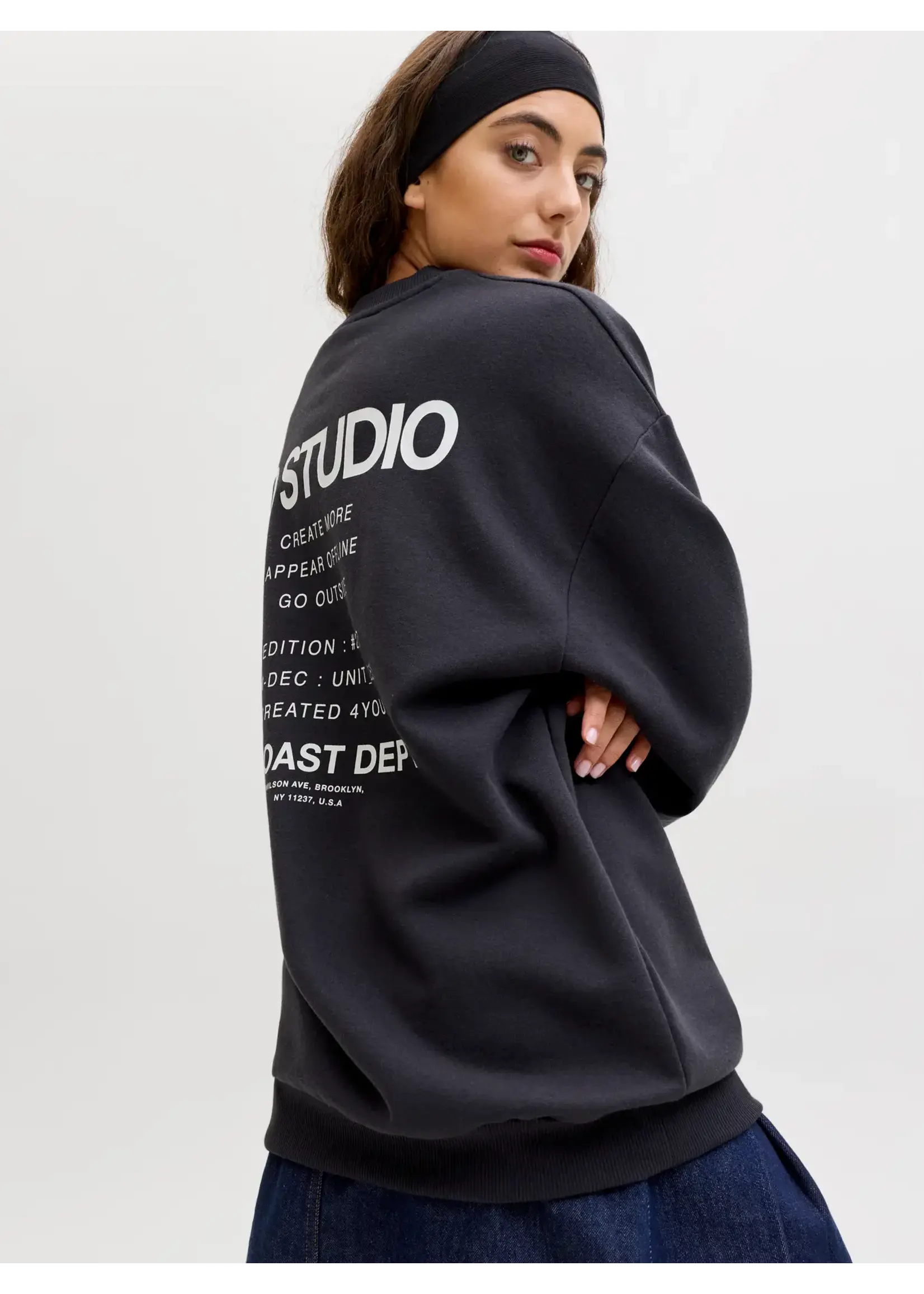 JXSANDRA LS LONG PRINT CREW SWT