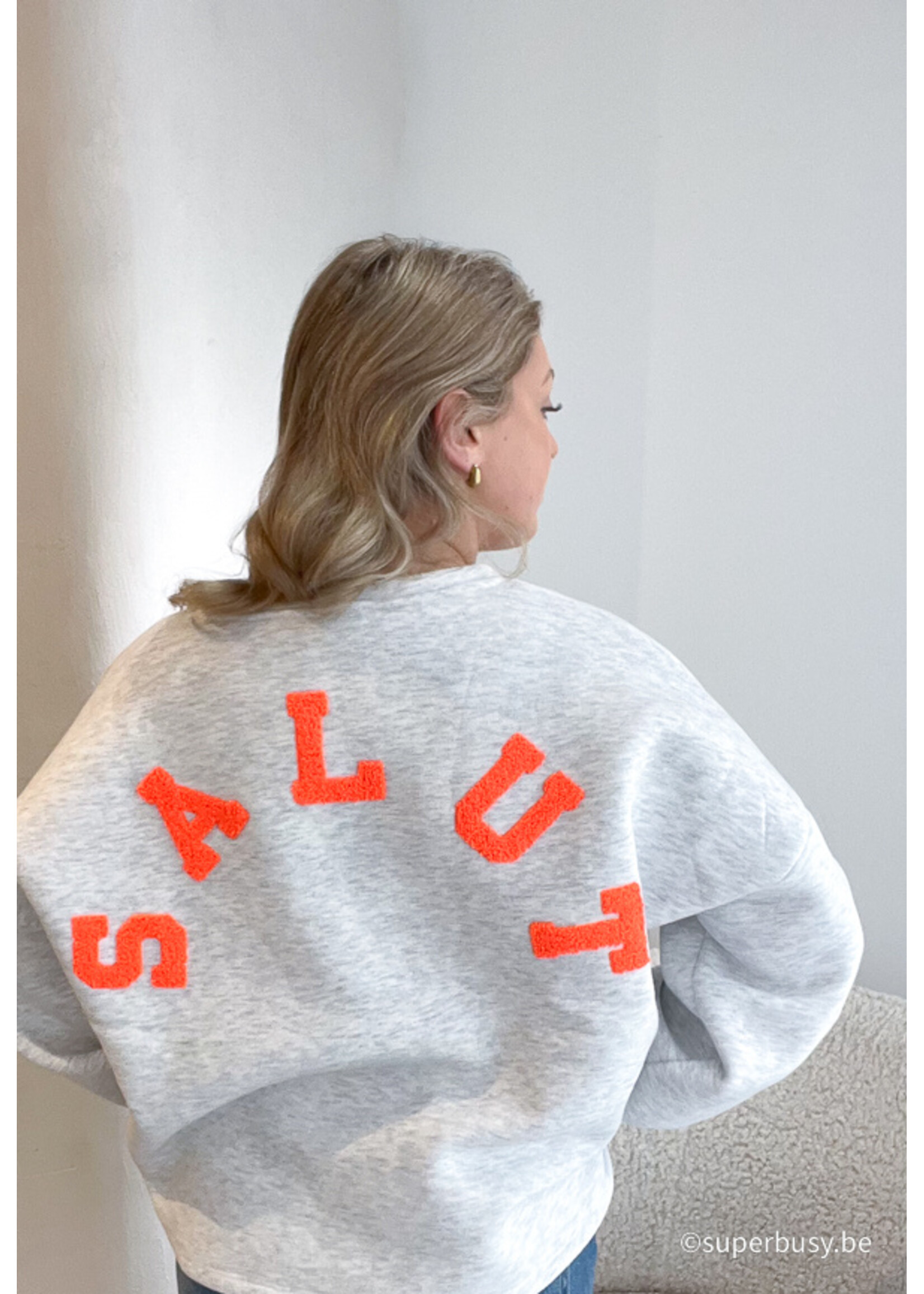 SWEATER SALUT ORANGE